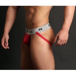 MM Jocks Adult Supporter 2" bike style Original Edition Red jockstrap sospensorio rosso