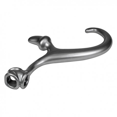 Oxballs Alien Tail Butt Plug With Built In Cocksling Steel cockring e ballstretcher estensibile, plug anale e coda