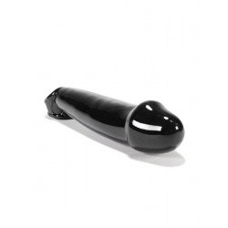 Oxballs Muscle Cock Sheath Black estensione del pene﻿ in TPR nero