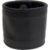 Mister B Leather Wristband Stitched 6 cm bracciale per polso in pelle