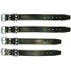 Mister B Leather Four Restraint Belt cintura scomponibile in 2 cinghie per i polsi e 2 cinghie per le caviglie in pelle