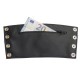 Mister B Gauntlet Wallet zip bracciale lottatori per polso leather pelle con zip