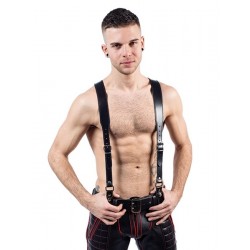 Mister B Leather Braces bretelle in pelle