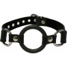 Mister B O Ring Mouth Gag bavaglio con anello in gomma e cinghie regolabili leather pelle 