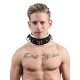 Mister B Slave collar white padding collare per restrizioni