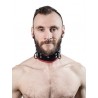 Mister B Slave Collar Red Padding collare morbido per restrizioni