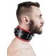 Mister B Slave collar red padding collare per restrizioni