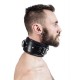 Mister B Slave Collar Black Padding collare morbido per restrizioni