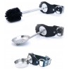 Mister B MultiPerv gag bavaglio in pelle multiuso con 3 diversi accessori in metallo