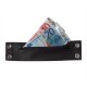Mister B Small Wrist Wallet with Zip bracciale portafoglio leather pelle con zip