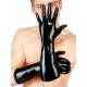 Rubber Gloves Elbow Length guanti lunghi gomma nero