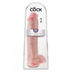 King Cock (15.00 inch) 38.10 cm. With Balls Skin dildo XXL fallo realistico