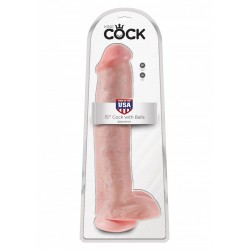 King Cock (15.00 inch) 38,10 cm. With Balls Skin dildo XXL fallo realistico