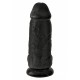 King Cock 22,86 cm. (9 inch) Chubby Black dildo XL fallo realistico