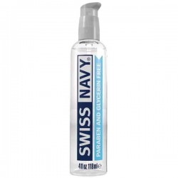 Swiss Navy Water Based Paraben And Glycerin Free Lube 118 ml. lubrificante a base d'acqua senza Parabeni e senza Glicerina