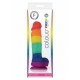NS Novelties Colours Pride Edition 6 Inch Dildo fallo realistico in silicone arcobaleno