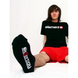 Sk8erboy Quarter Socks Black calzini sportivi corti