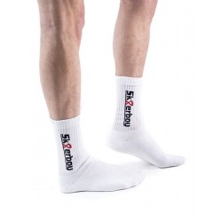 Sk8erboy Crew Socks White calzini sportivi