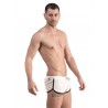 Mister B Urban Ibiza Shorts White Black calzoncini corti sportivi bianco nero