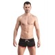 Mister B Urban Ibiza Shorts Black Red calzoncini corti sportivi nero rosso