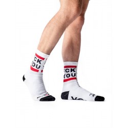 Sk8erboy FCK YOU Socks Black calzettoni sportivi per il cruising