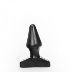 All Black Plug 15,5 cm. AB77 dilatatore anale nero