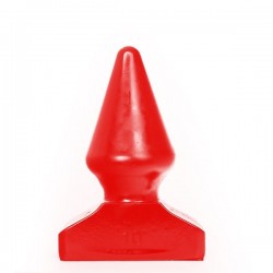 All Black Plug AB80 18,5 cm. dilatatore anale rosso