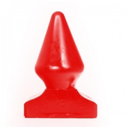 All Black Plug ABR83 23 cm. dilatatore anale rosso