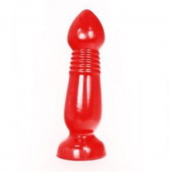 All Black Plug ABR89 27,5 cm. dilatatore anale rosso