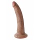 King Cock 17,78 cm. (7.00 inch) Caramel dildo fallo realistico 
