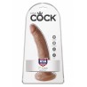 King Cock 17,78 cm. (7.00 inch) Caramel dildo fallo realistico 
