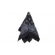 Hanky Black bandana nero