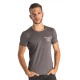 Mister B T-shirt Grey cotone grigio