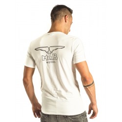 Mister B T-shirt White cotone bianco