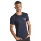 Mister B T-Shirt Navy cotone blue