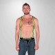 665 Neoprene Heckler Harness Black Yellow harness realizzato in morbido e robusto neoprene