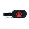Black Label Puppy Paw Paddle paletta per sculacciare e giochi s/m in simil pelle