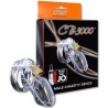 CB-3000 Chastity Cage Clear 76 mm. x 37 mm. gabbia di castità per il pene
