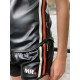 Mr Riegillio MR Tank Top Black Orange Stripe canotta