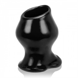 Oxballs XXXL 3XL Pighole FF Hollow Plug Black tunnel silicone nero salva ano