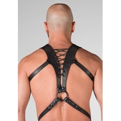 665 Spartan Harness realizzato in pelle