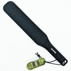665 Smack Paddle Black paletta per sculacciare e giochi s/m in gomma