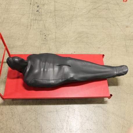665 Neoprene Body Bag With Hood sacco tuta bondage in neoprene