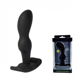 Sport Fucker Scrum Harness Plug Black Ruck Small plug dilatatore anale in silicone