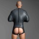 665 Neoprene Pod Suit Black sacco tuta bondage in neoprene