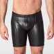665 Neo Open Long Shorts Black calzoncini con apertura dietro in neoprene