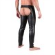 665 Neo Open Ass Pants Black pantaloni lunghi con apertura dietro in neoprene