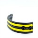 665 Neoprene Racer Ball Strap Yellow bracciale per polso in neoprene