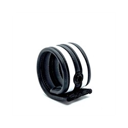 665 Neoprene Racer Ball Strap White ballstretcher in neoprene