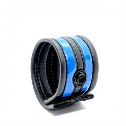 665 Neoprene Racer Ball Strap Blue ballstretcher in neoprene